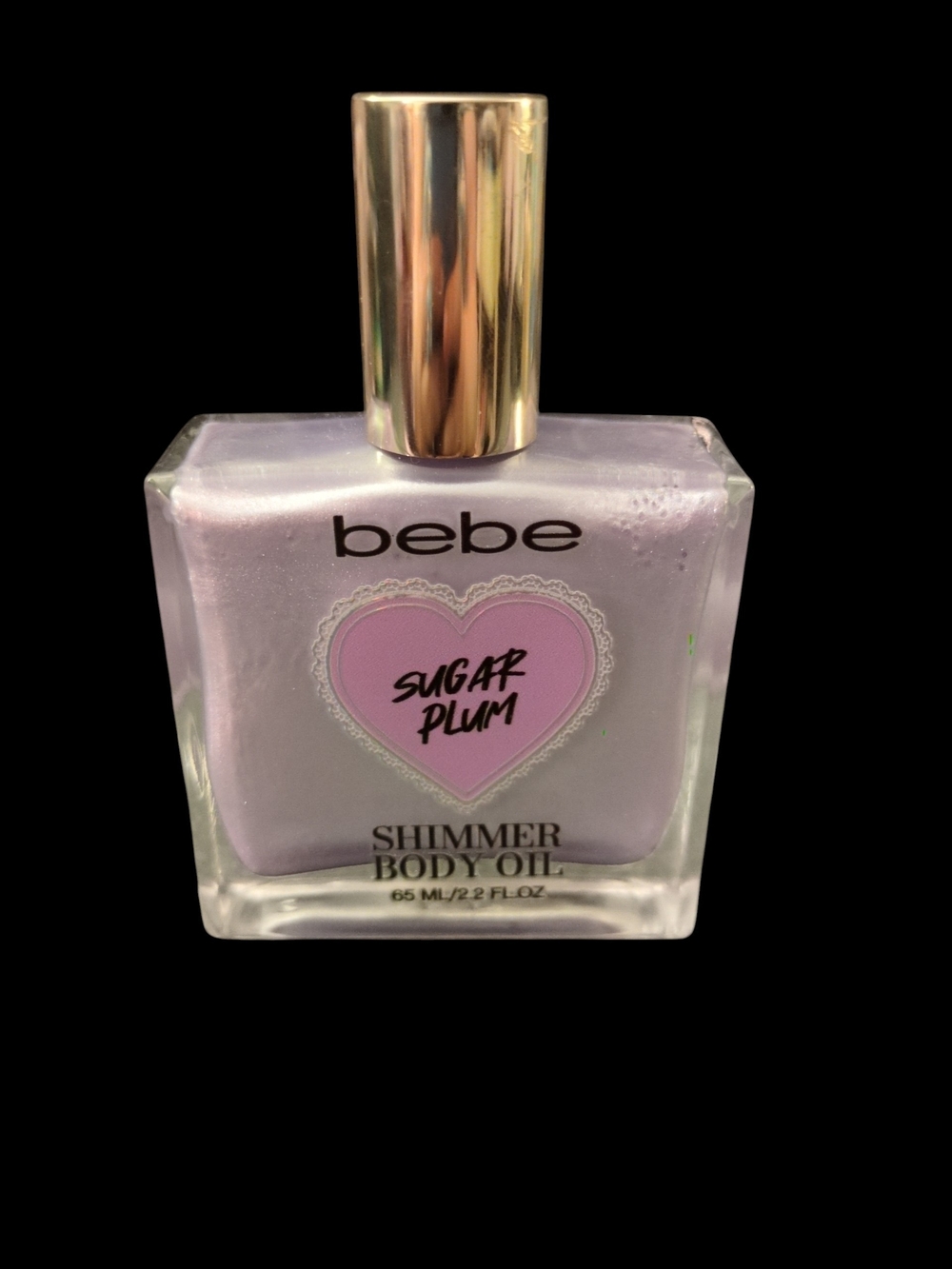 bebe Sugar Plum Shimmer Body Oil - Lavender - Picture 1 of 1